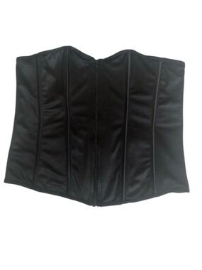 Seven til Midnight Size 1X/2X black corset. Sexy vixen cos-play lingerie boning
